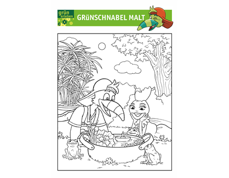 Grünschnabel Malvorlage 5 25 Grünschnabel Malvorlage 5 25