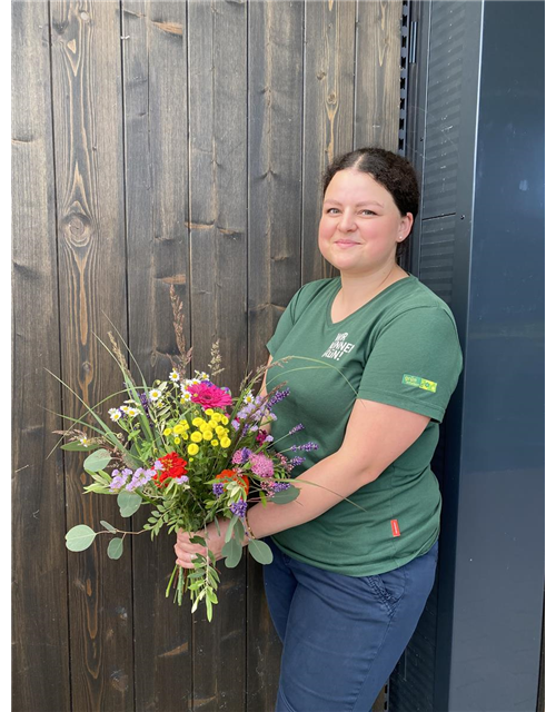 DIY Naturwerkstatt Blumenstrauß Binden 