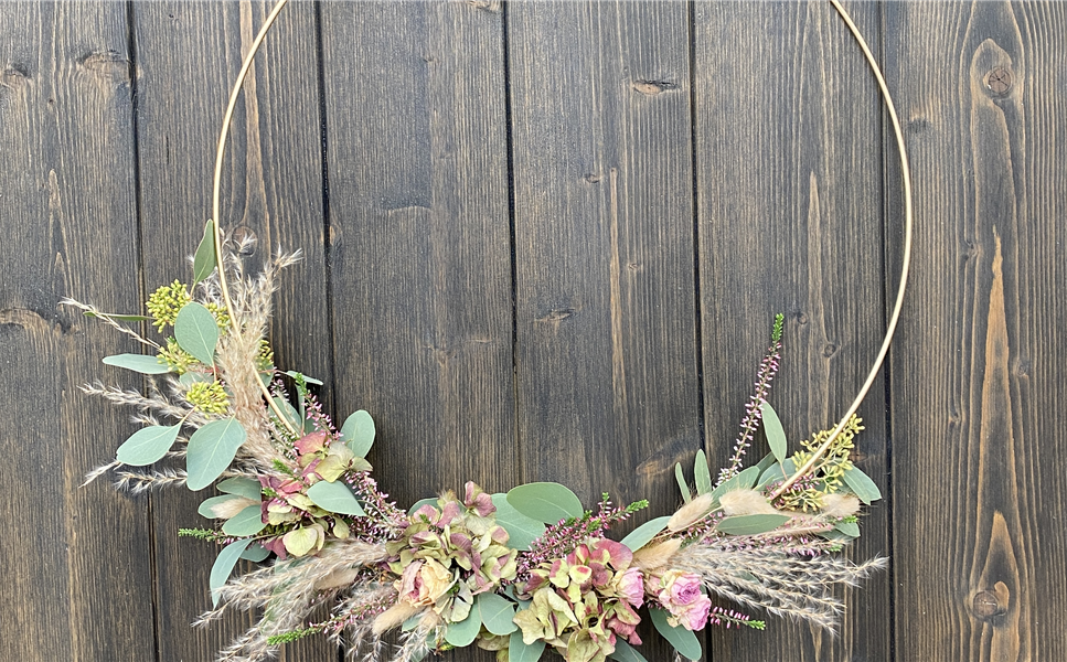 DIY Video - Gebundener Trockenblumenring DIY Video - Gebundener Trockenblumenring