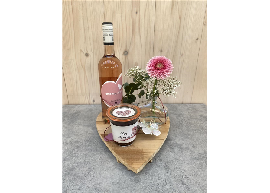 Gourmetgeschenk "Von Herzen"